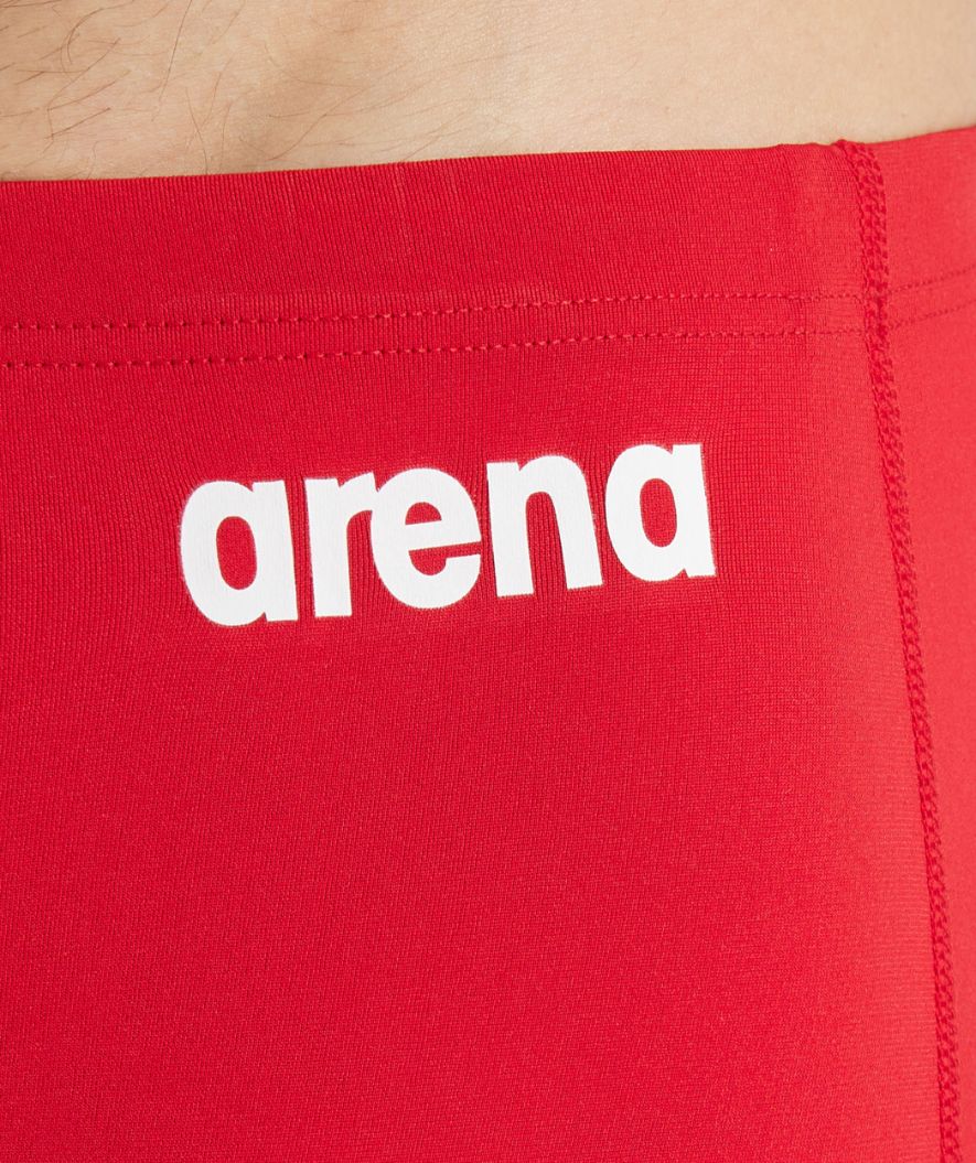 Arena trunks til mænd - Solid Squared - Rød