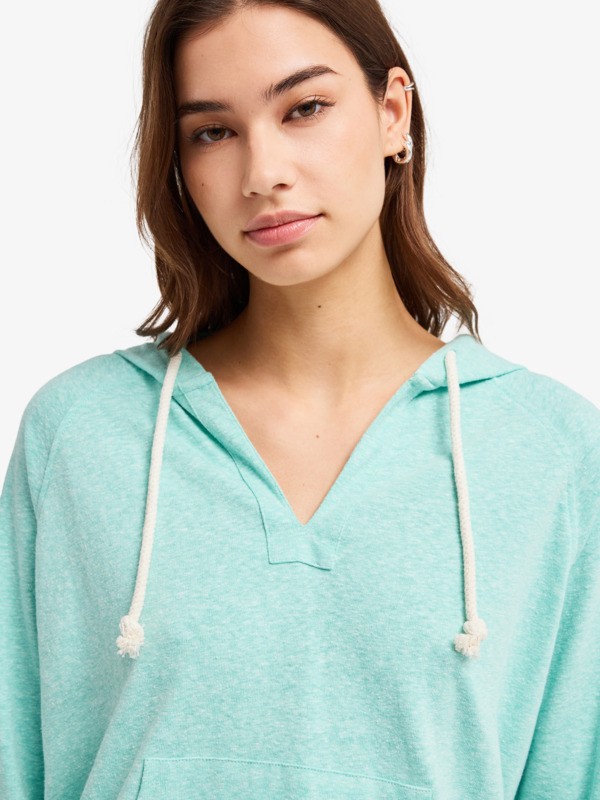 Destination Surf Sweat à capuche Bleu Femme