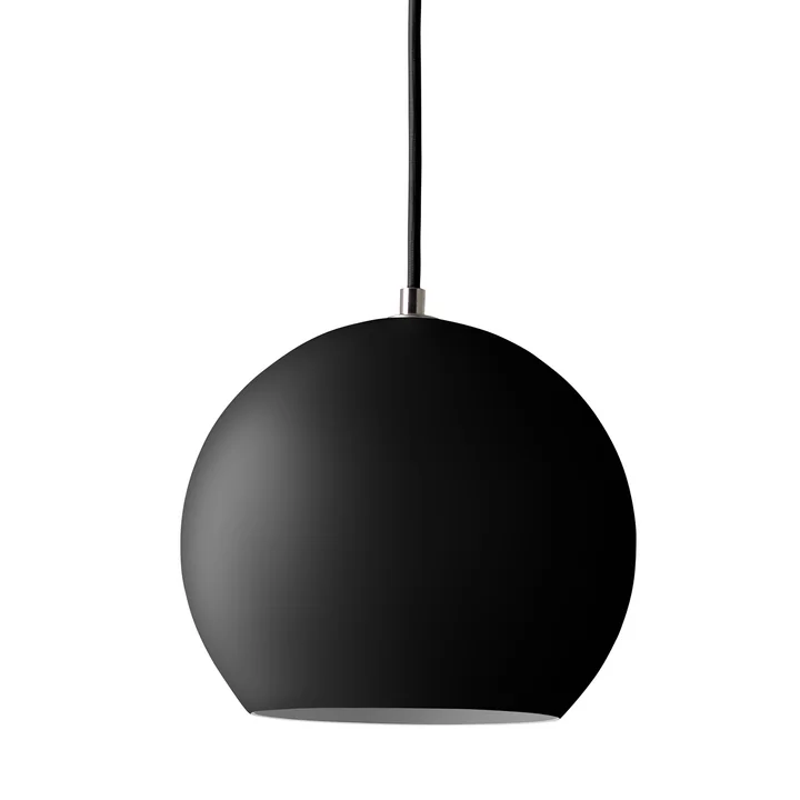 &Tradition - Topan VP6 Pendelleuchte, schwarz matt