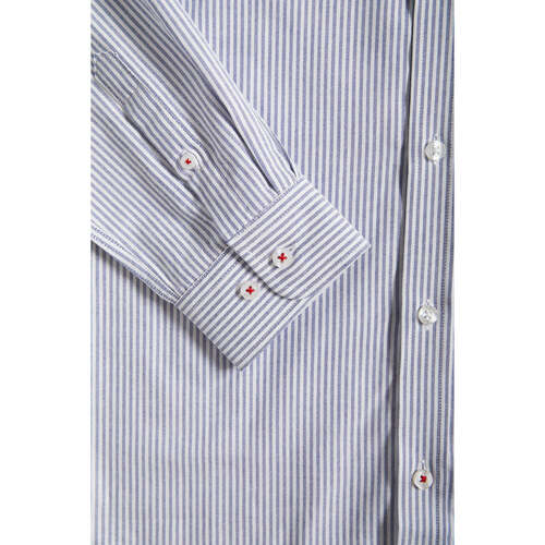 Polo Club - RIGBY GO SHIRT STRIPES OXFORD Azul