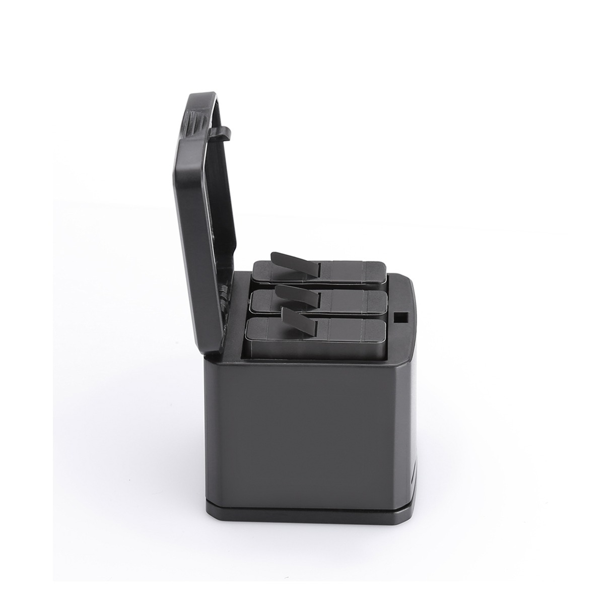 GoPro Hero 6 / 5 3-fach USB Akku Box Ladegerät - Schwarz