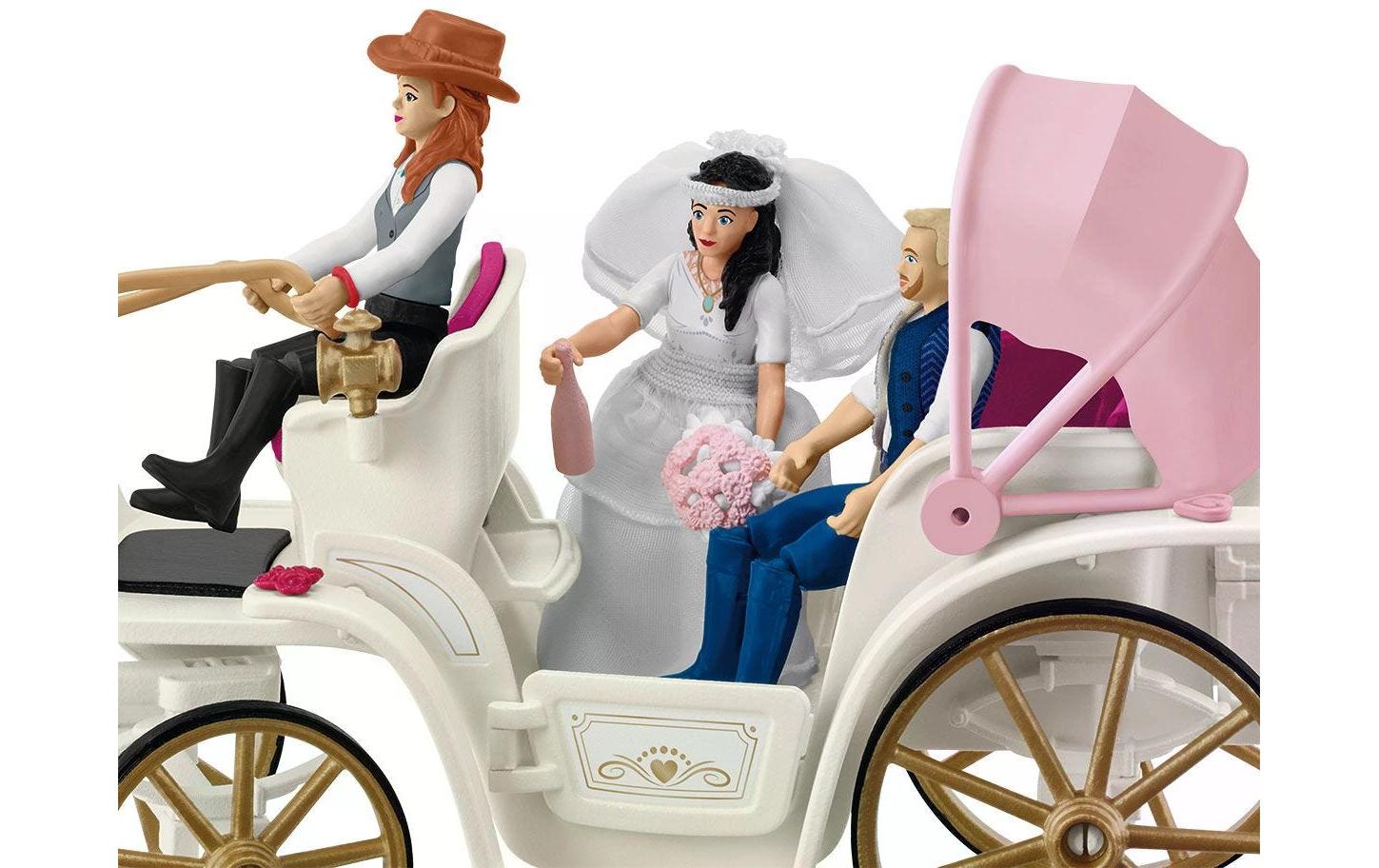 Spielfigurenset Horse Club HochzeitskutscheRomantisches Pferde-Spielset