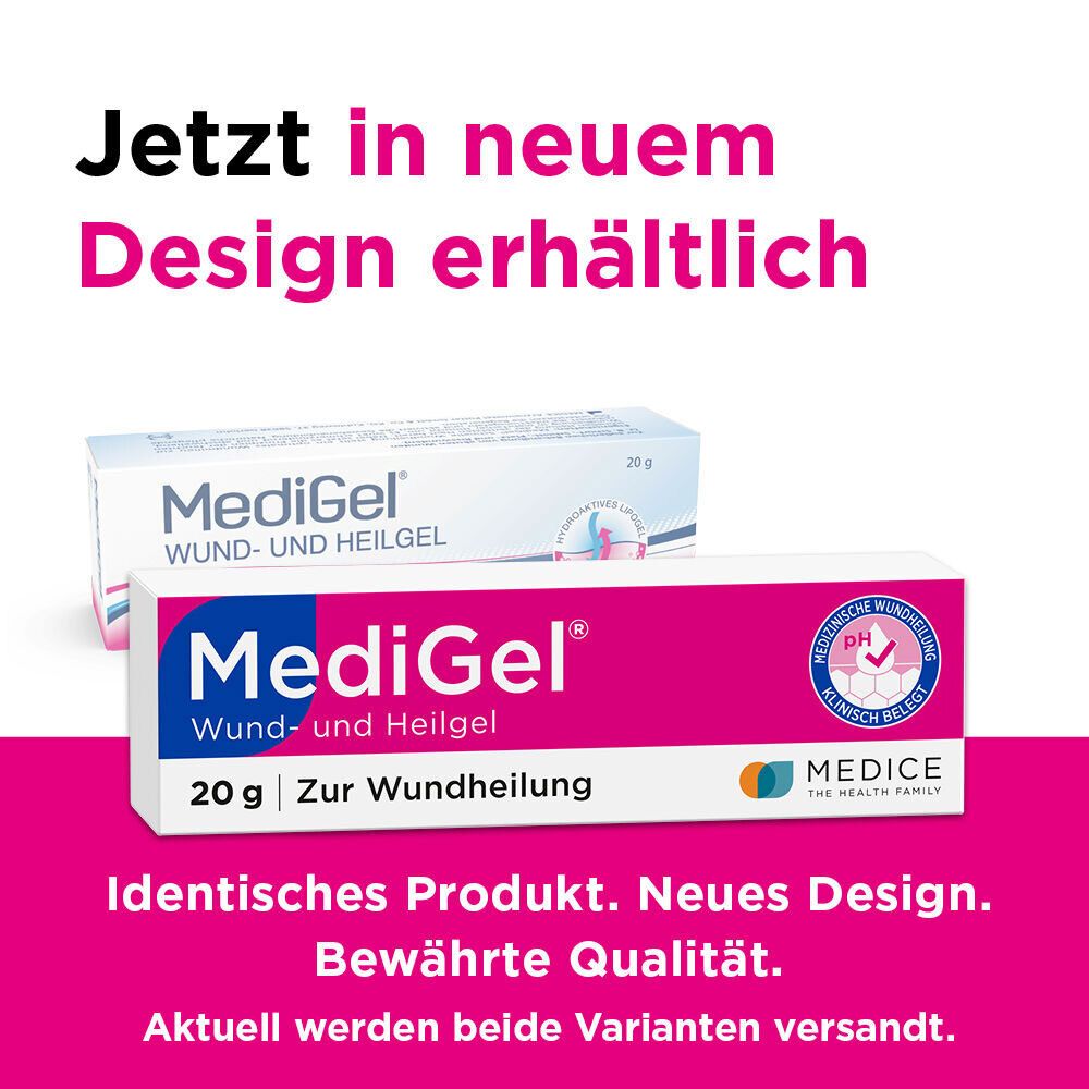 MediGel zur Wundheilung bei Kratzwunden & Schürfwunden