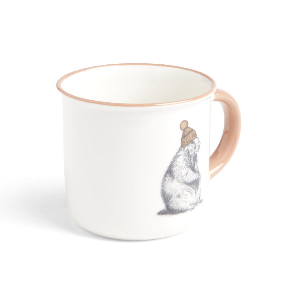 Lot de 4 mugs animaux 33,5cl