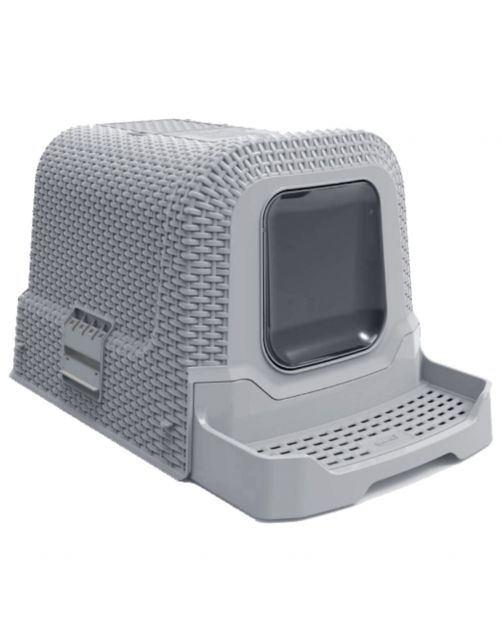 Adori Kattentoilet Rattan 69x42x41 cm - Kattenbak