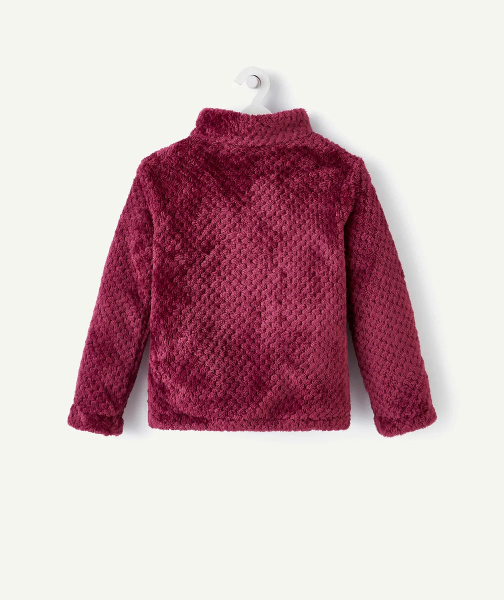 COLUMBIAVESTE POLAIRE FILLE FIRE SIDE BORDEAU