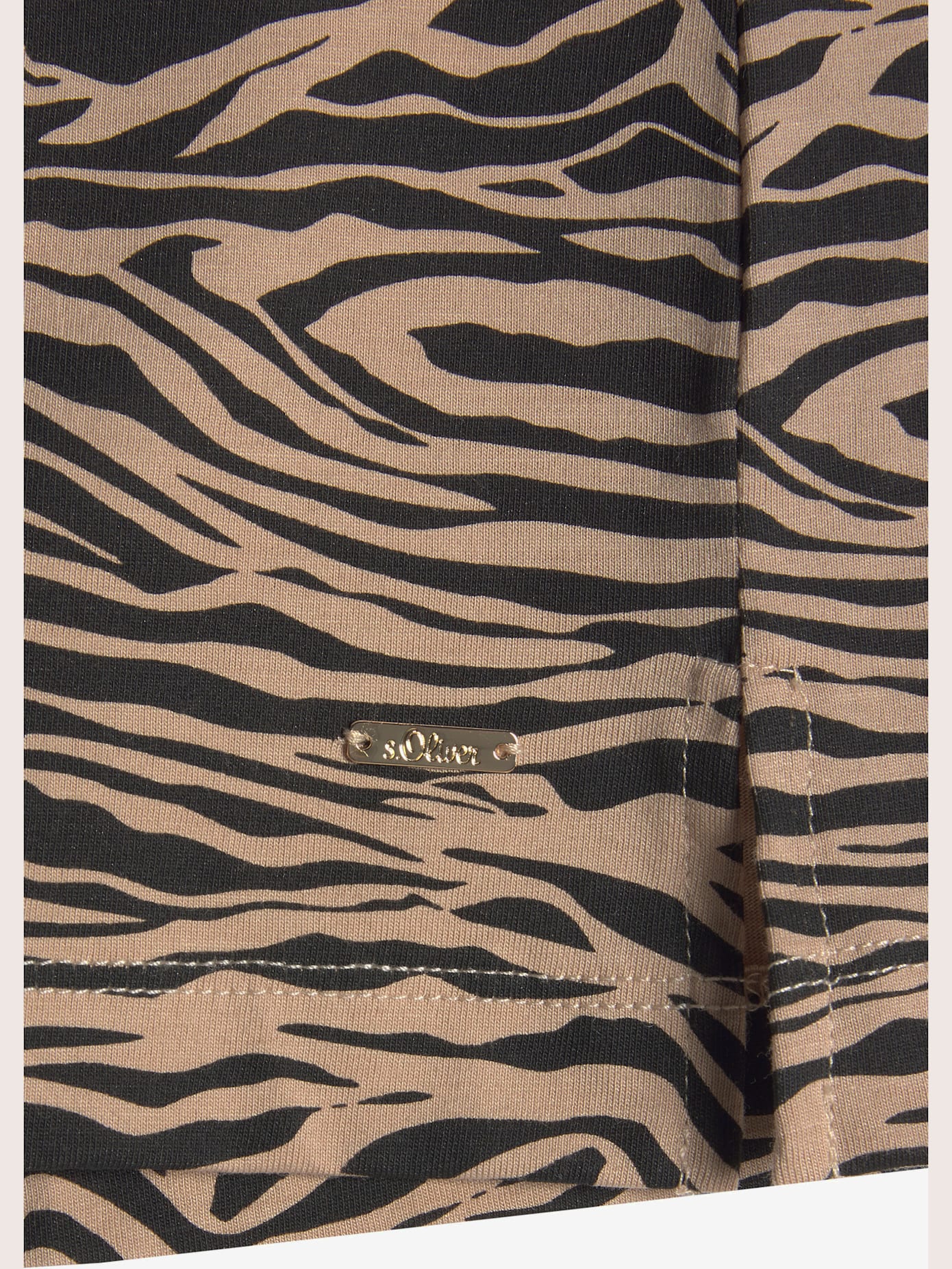 Chemise de nuit à imprimé animal tendance