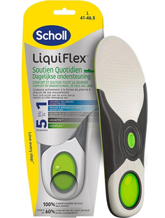 Scholl Liquilflex Inlegzolen 5in1 - Maat L 1PR