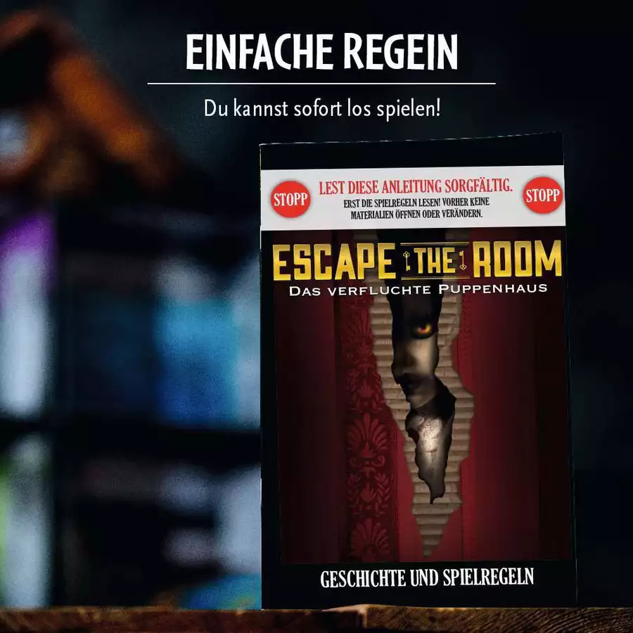 Thinkfun Escape the Room 3 - Das verfluchte Puppenhaus bunt