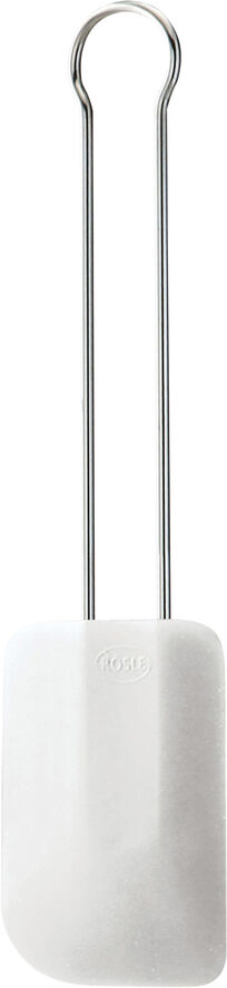 Rösle Spatel/dejskraber stål/hvid L32cm B7,5cm Stål, hvid