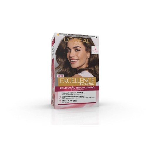 L'Oréal Excellence Creme Castanho Claro 5.0