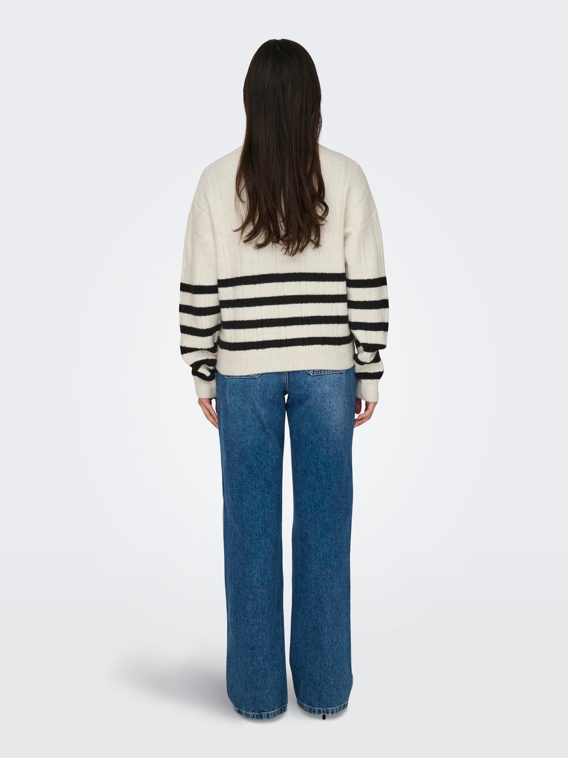 JDYZARI Strickpullover Sandshell