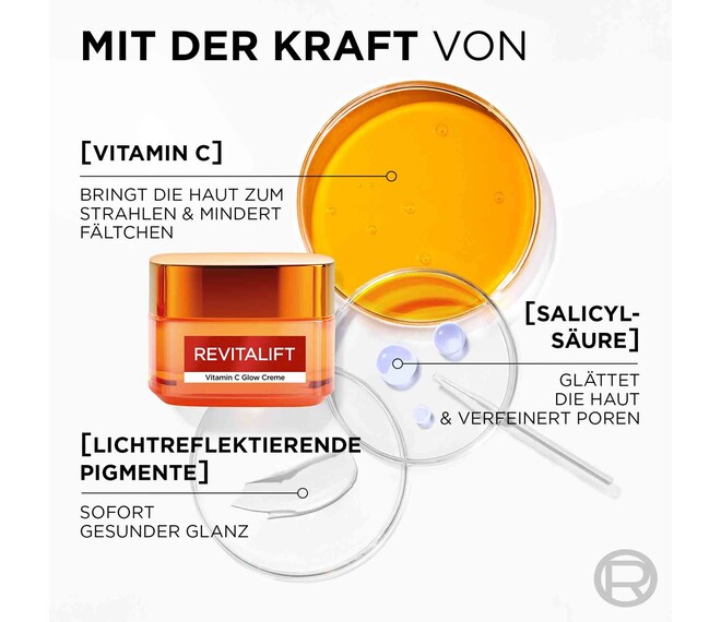 L'ORÉAL PARIS Revitalift Vitamin C Glow Gesichtscreme