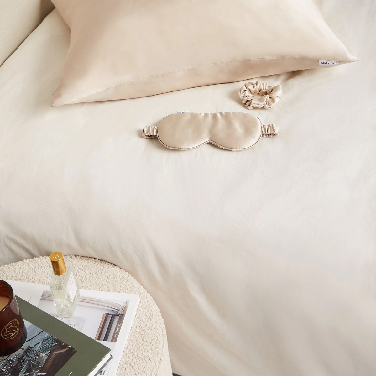 Silk Sleep Bundle Champagne
