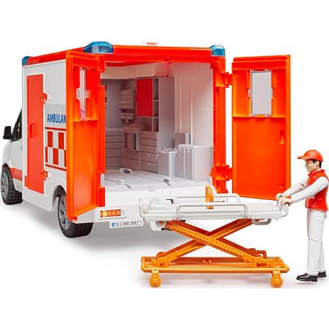 Bruder MB Sprinter ambulance med chauffør