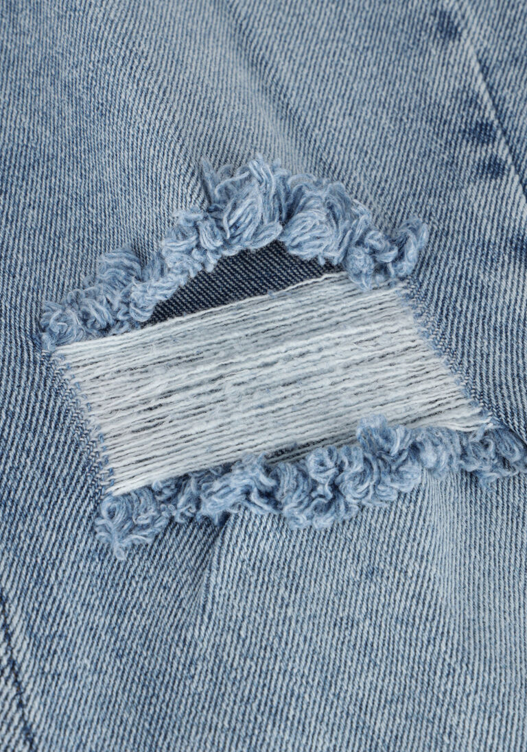 HOUND lichtblauwe hound straight leg jeans ripped denim