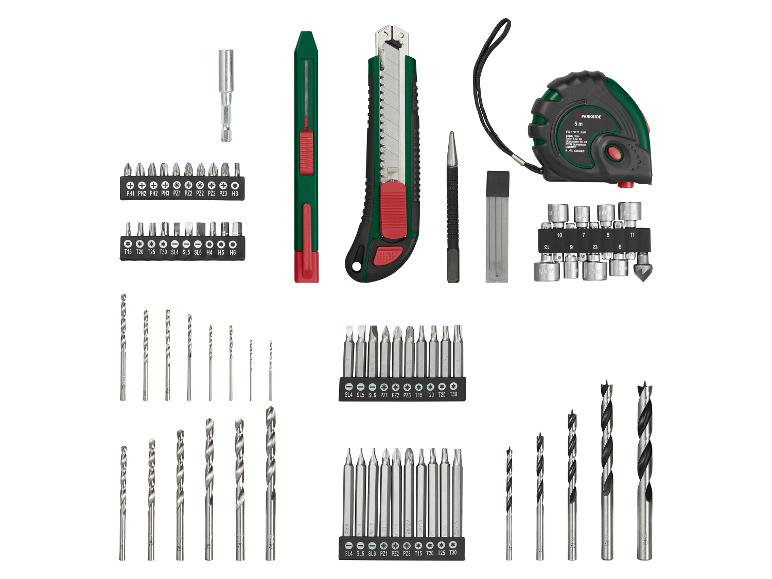 Accu-boormachineset 12 V met 2 accu's en lader