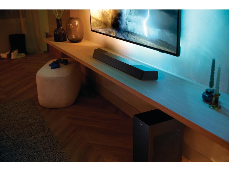 Philips Soundbar TAB8907/10 3.1.2 CH Soundbar-Lautsprecher mit kabellosem Subwoofer