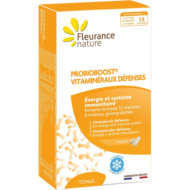 Vitaminéraux défenses - Système immunitaire - 28 jours