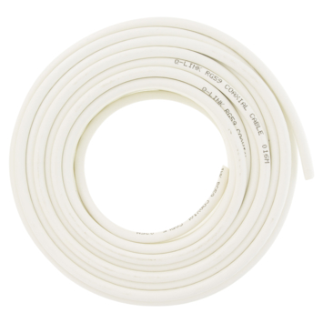 Q-Link coax kabel RG59 25 meter wit