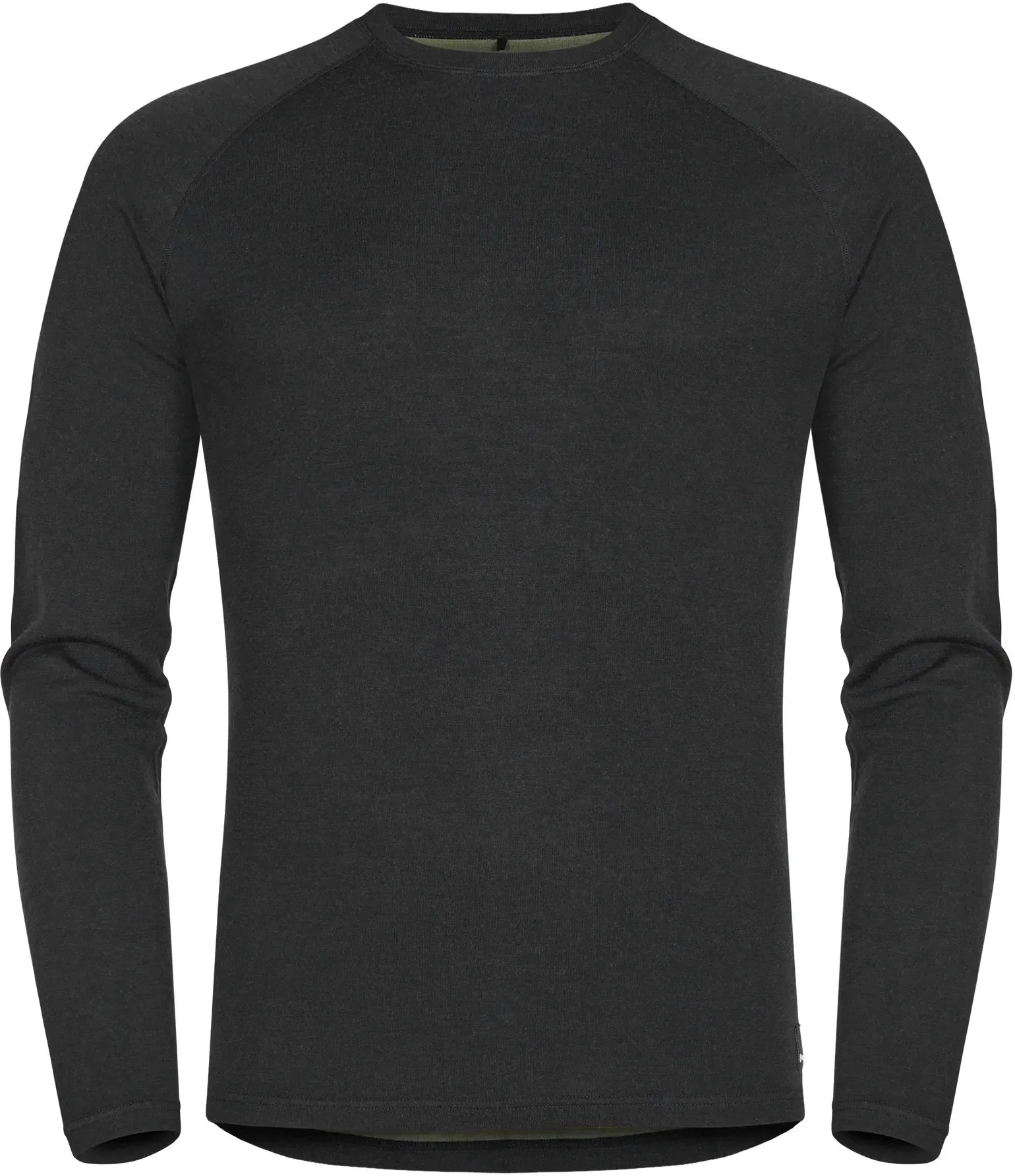 Urberg Merino-Bamboo Base Layer Top Men Black/Green
