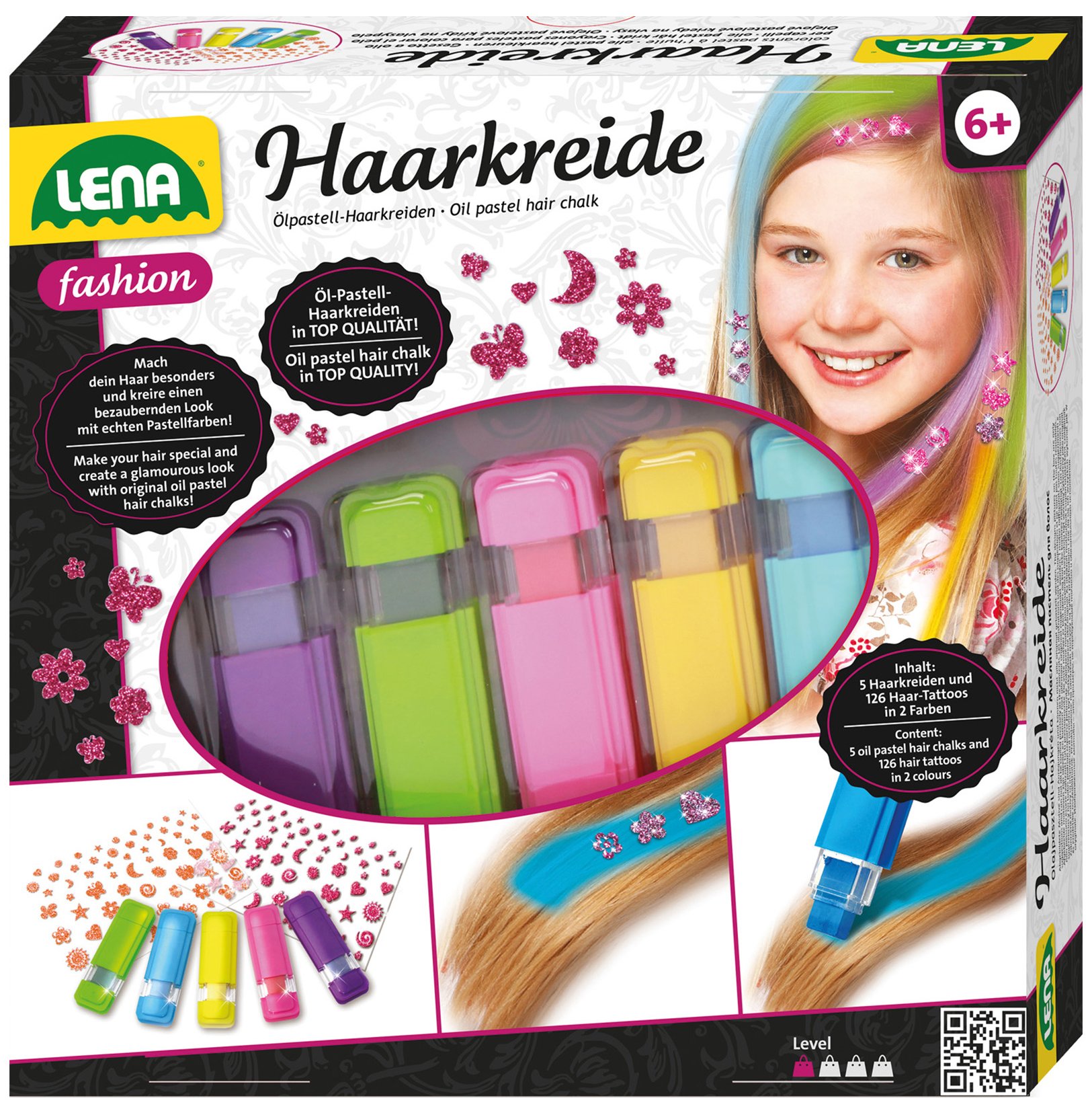 Kreativ-Set HAARKREIDE 7-teilig