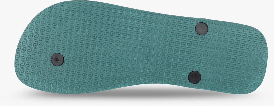 UZURII groene uzurii teenslippers macrame green blossom