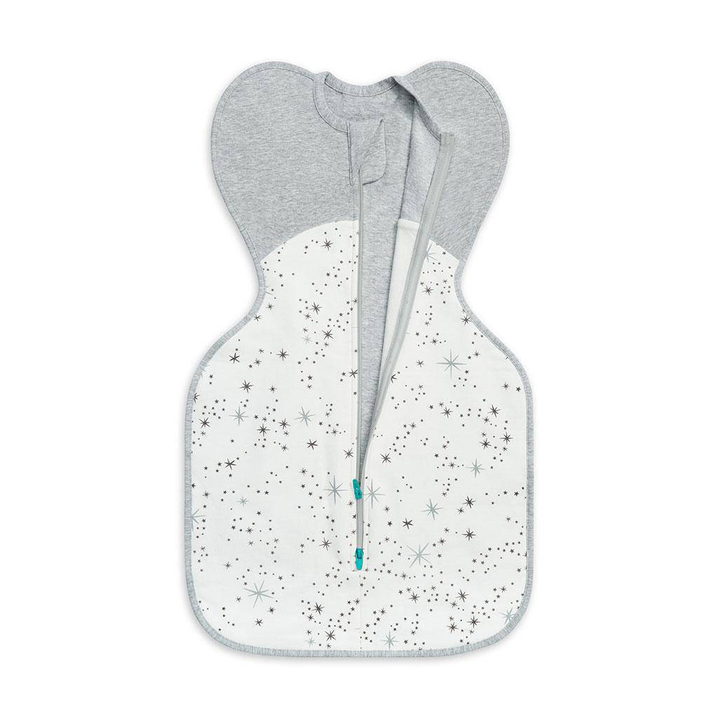 SwaddleUp inbakerslaapzak Fase 12-laags white/grey TOG 1.5