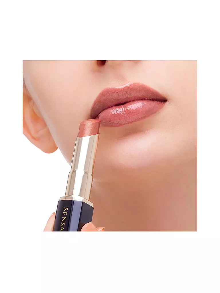 SENSAI Lippenstift - Lasting Plump Lipstick Refill (LPL06 Shimmer Nude) creme