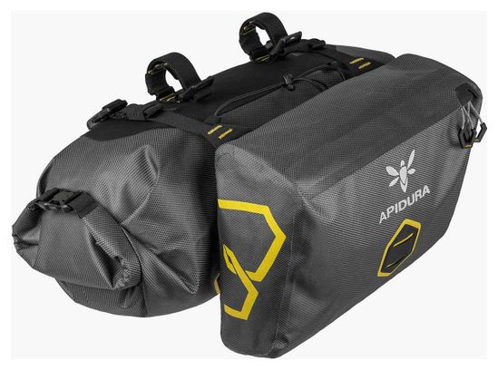 Sacoche de Cintre Apidura Expédition 4.5L Gris / Jaune