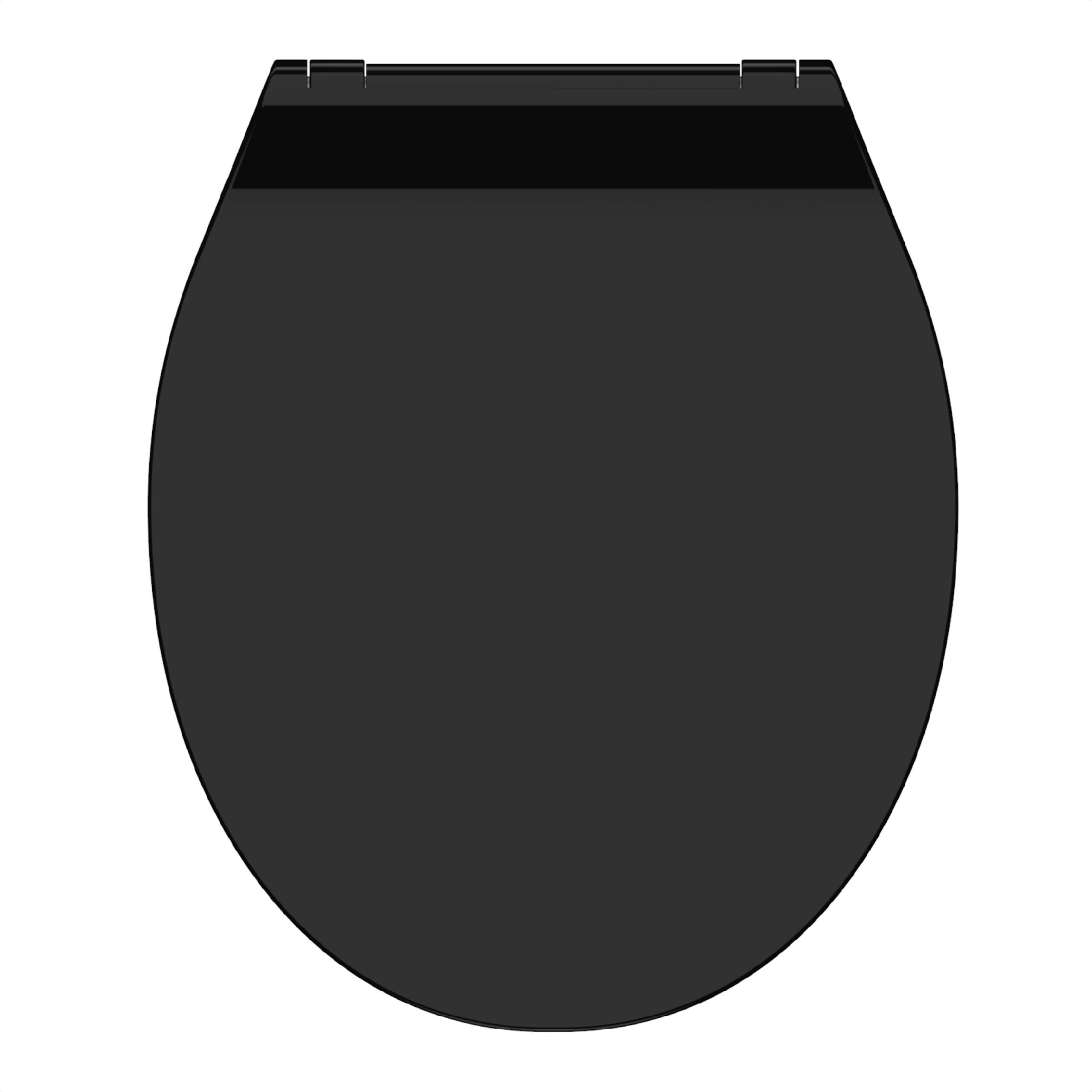 Schütte Duroplast WC-Sitz Slim Black