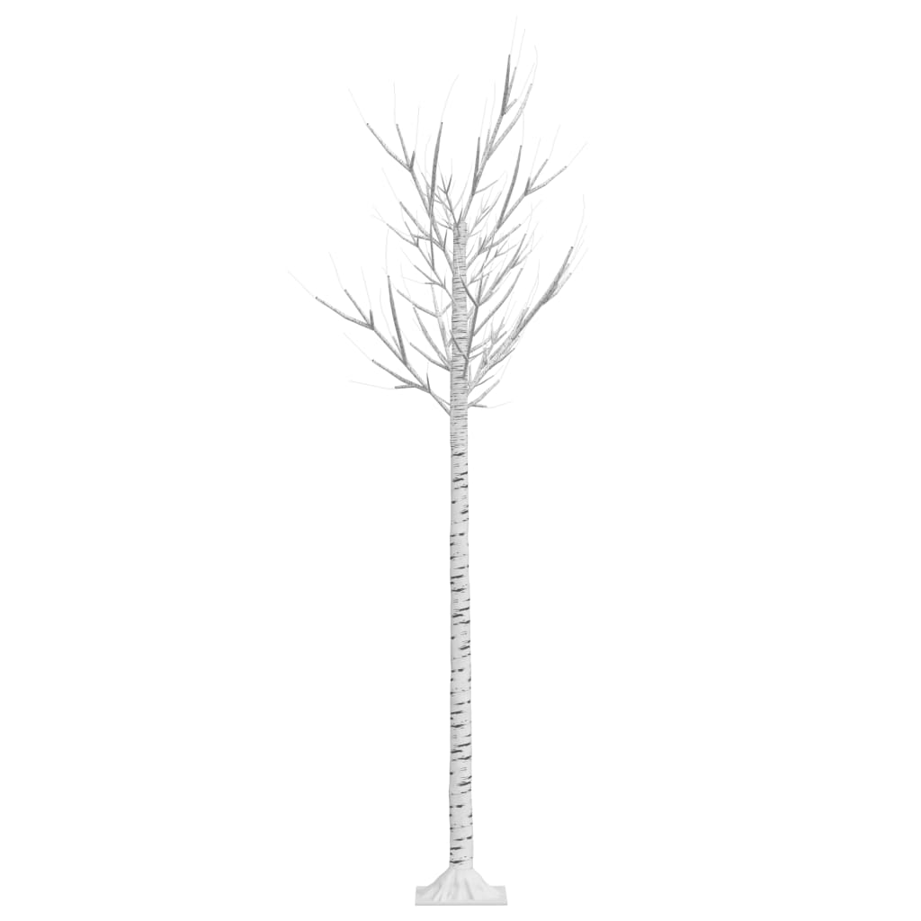 Sapin de noël 180 led colorées saule 1,8 m int/ext