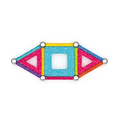Geomag Glow & Glitter Panels Byggesett 2-Pack 47 Deler