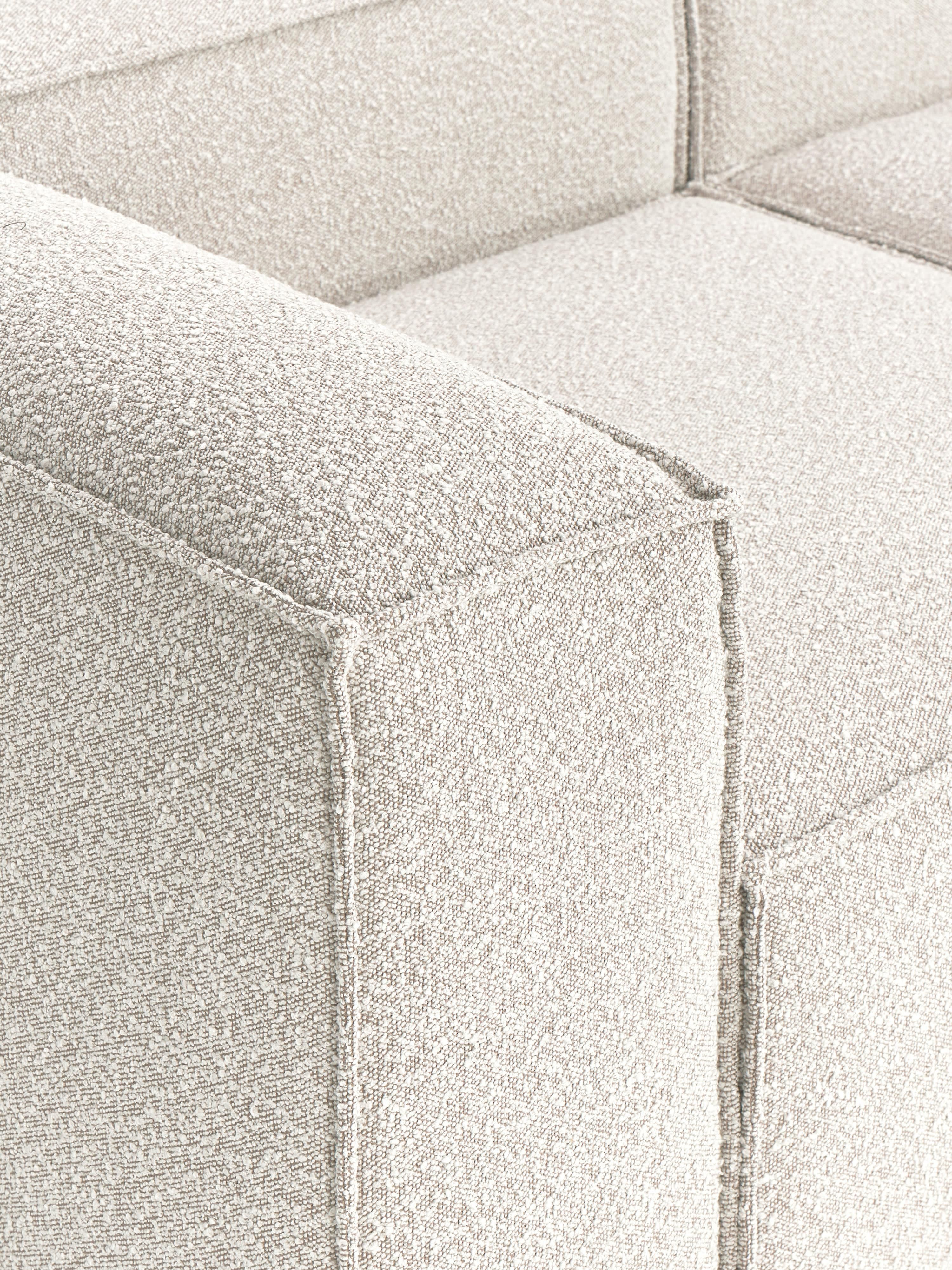 Modulaire bouclé-hoekbank Lennon (4-zits)