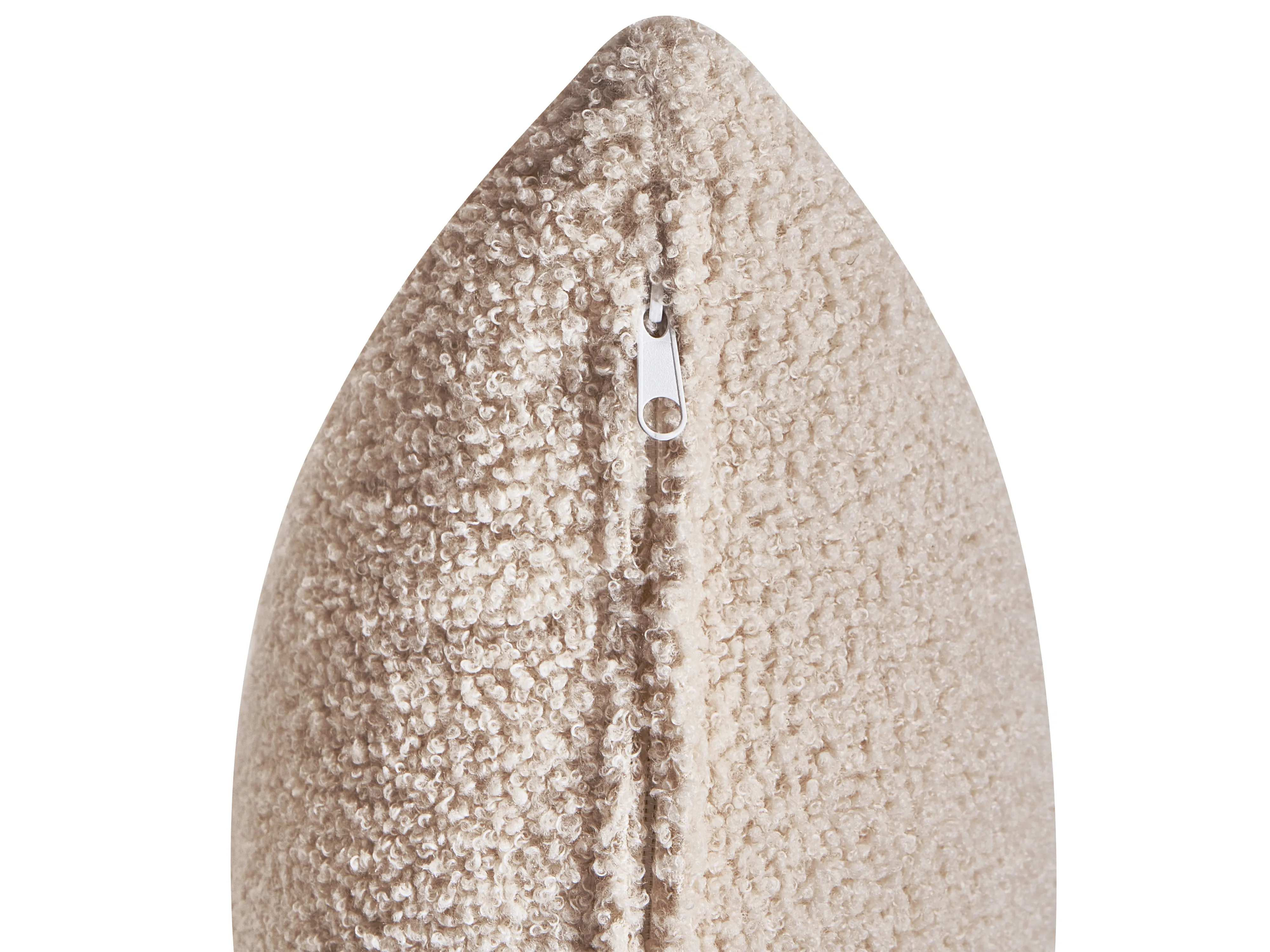 Modulaire U-vormige bank 8-zits MESNALI Bouclé Beige