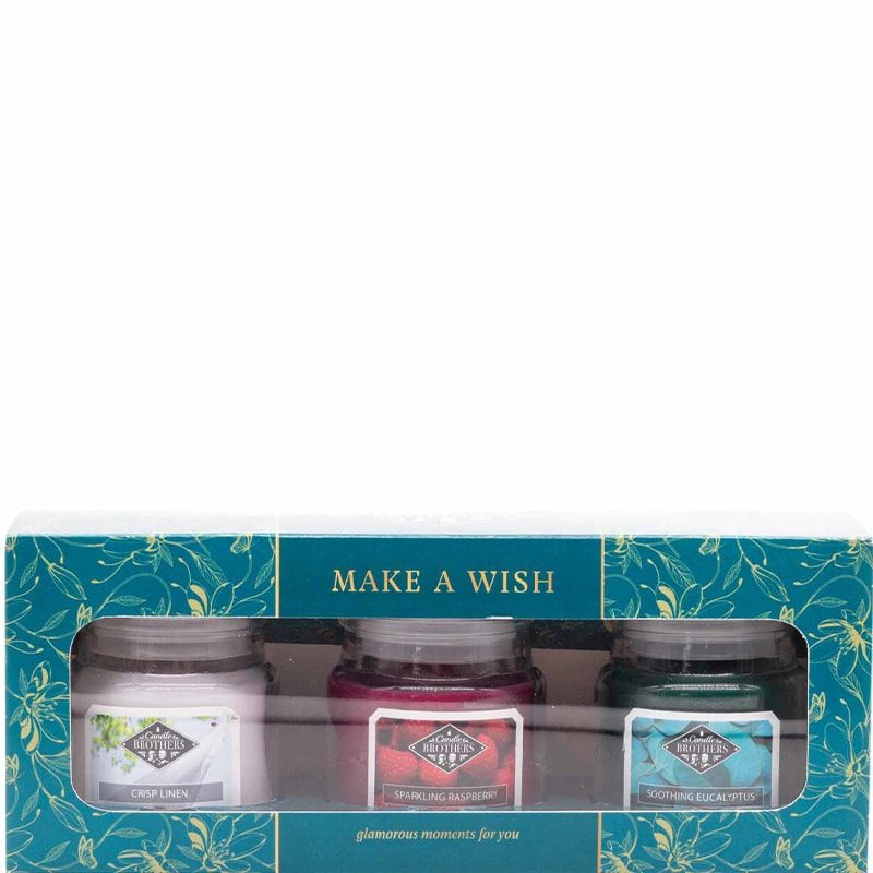 Coffret de bougies parfumées - Make A Wish - 3 x 85 g