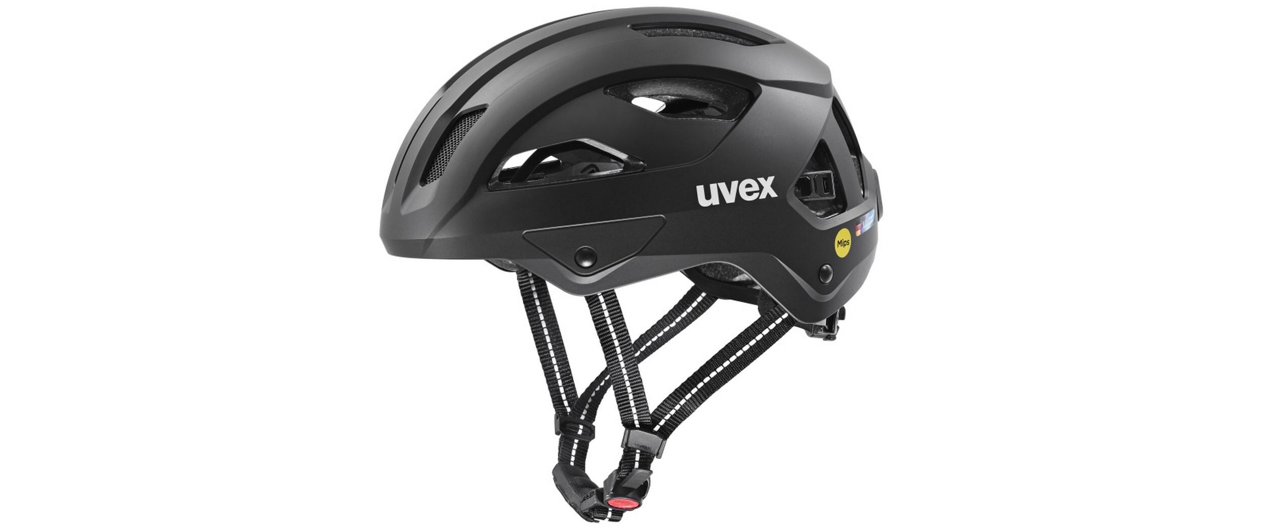 Helm City Stride MIPS Hiplok Black Mat, 56 - 59Velohelm