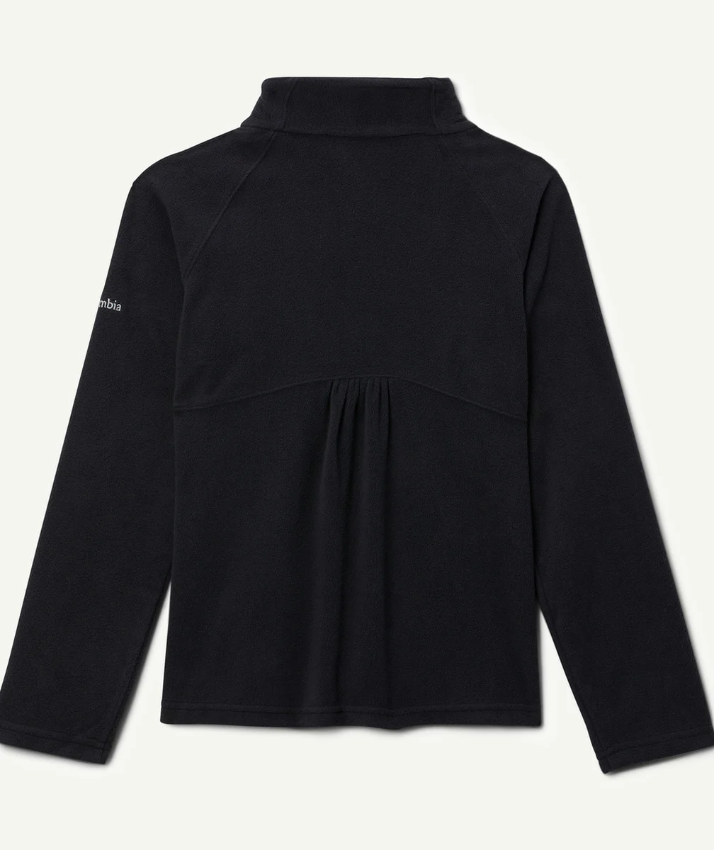 COLUMBIAPULL FILLE EN POLAIRE À DEMI-ZIP GLACIAL NOIR