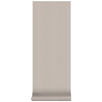 Vliesbehang textiel uni taupe (dessin 103449)