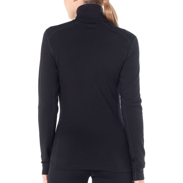 T-shirt thermique ICEBREAKER 260 TECH LS HALF ZIP W BLACK