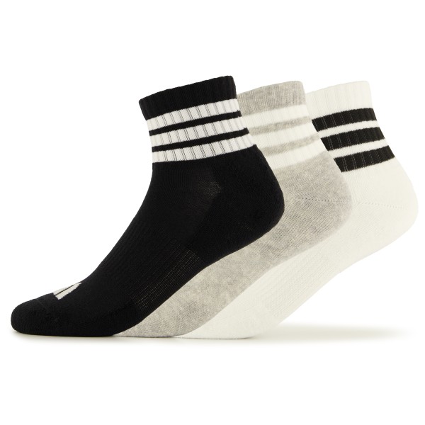 adidas - 3-Stripes Essential Concept Mid 3-Pack - Chaussettes multifonctions