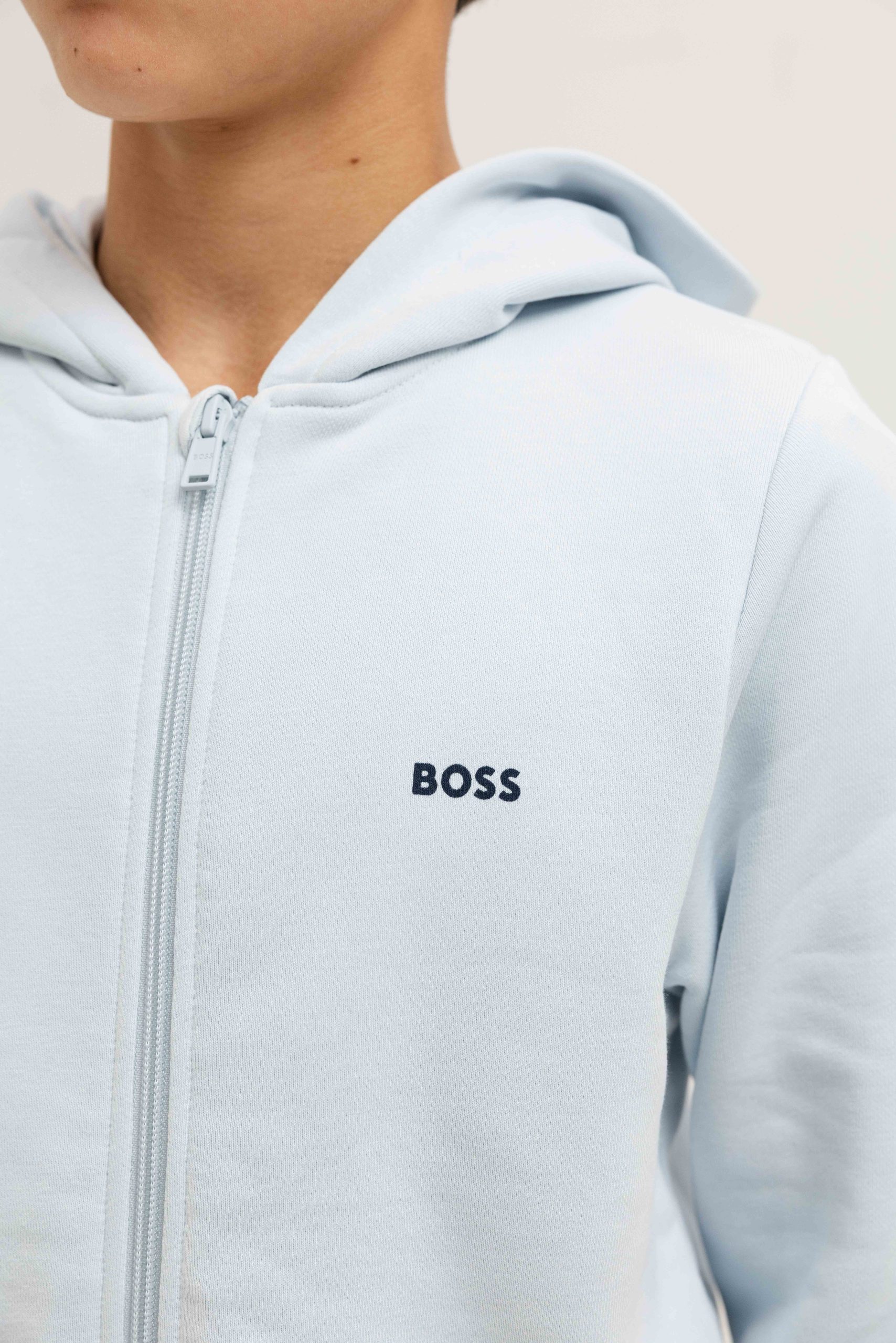 Hugo Boss Trainingspak Kids Lichtblauw