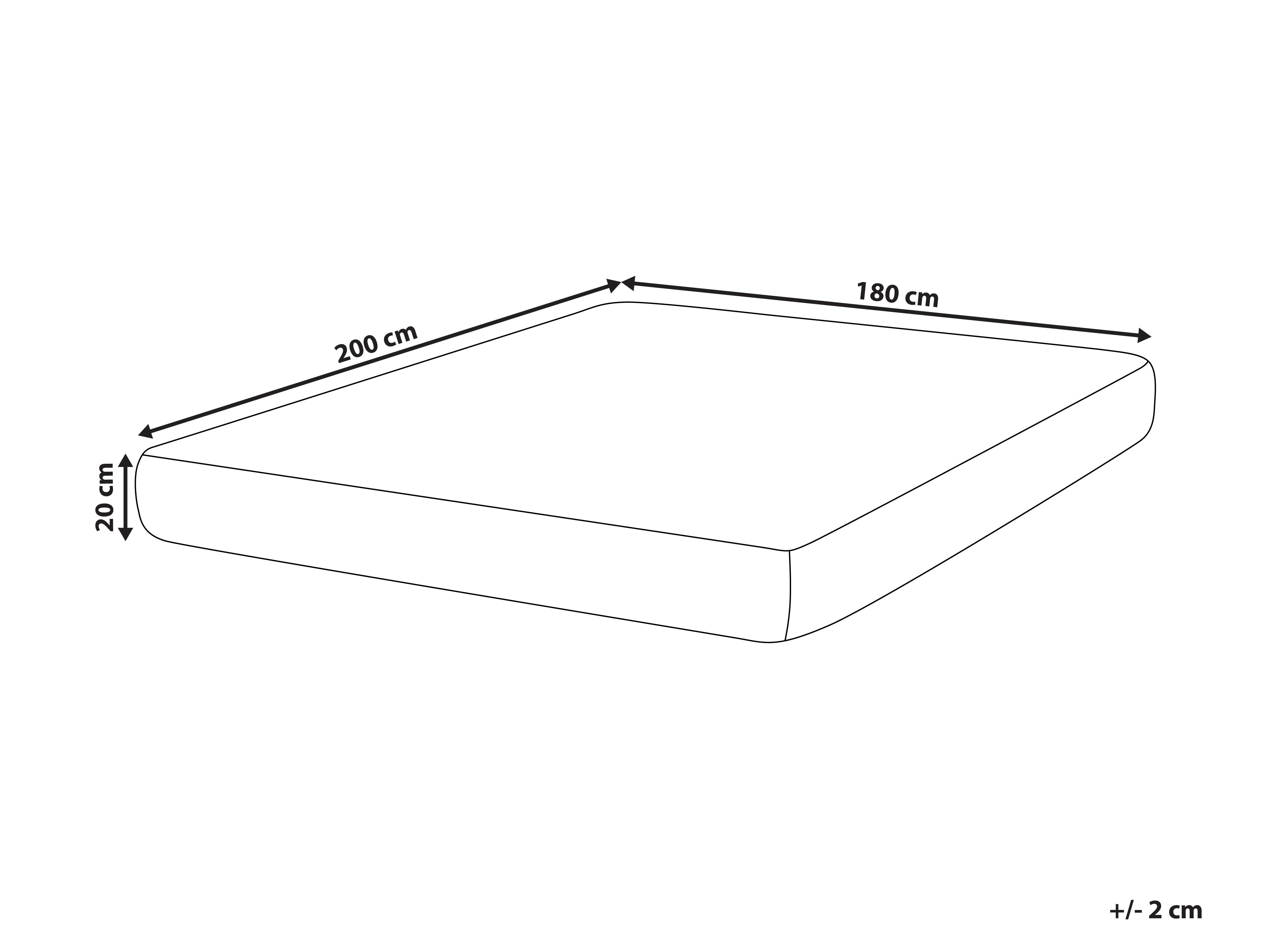 Traagschuim pocketveringmatras BREEZ H2/3 Medium 180 x 200 cm