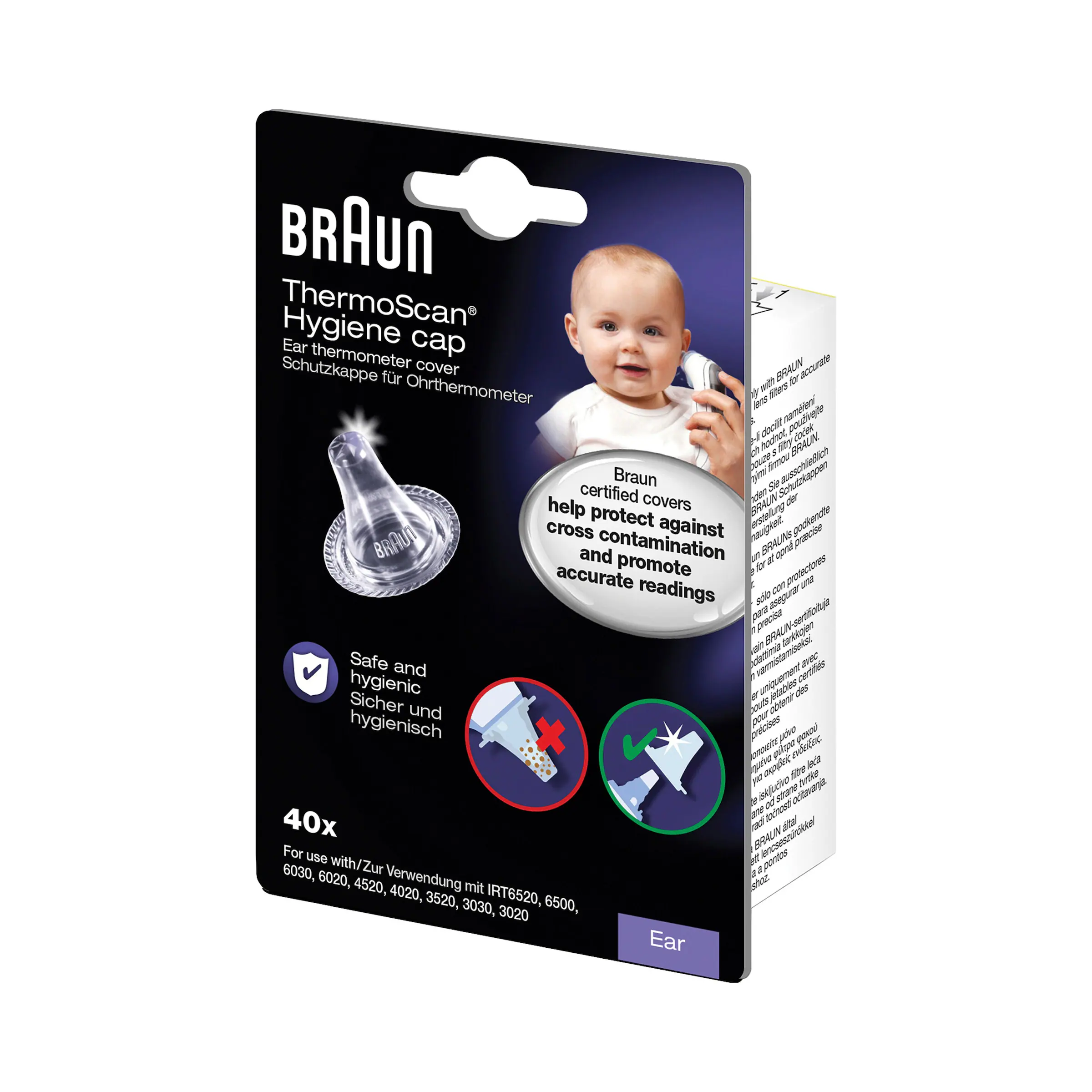 BRAUN Schutzkappen Thermoscan LF40