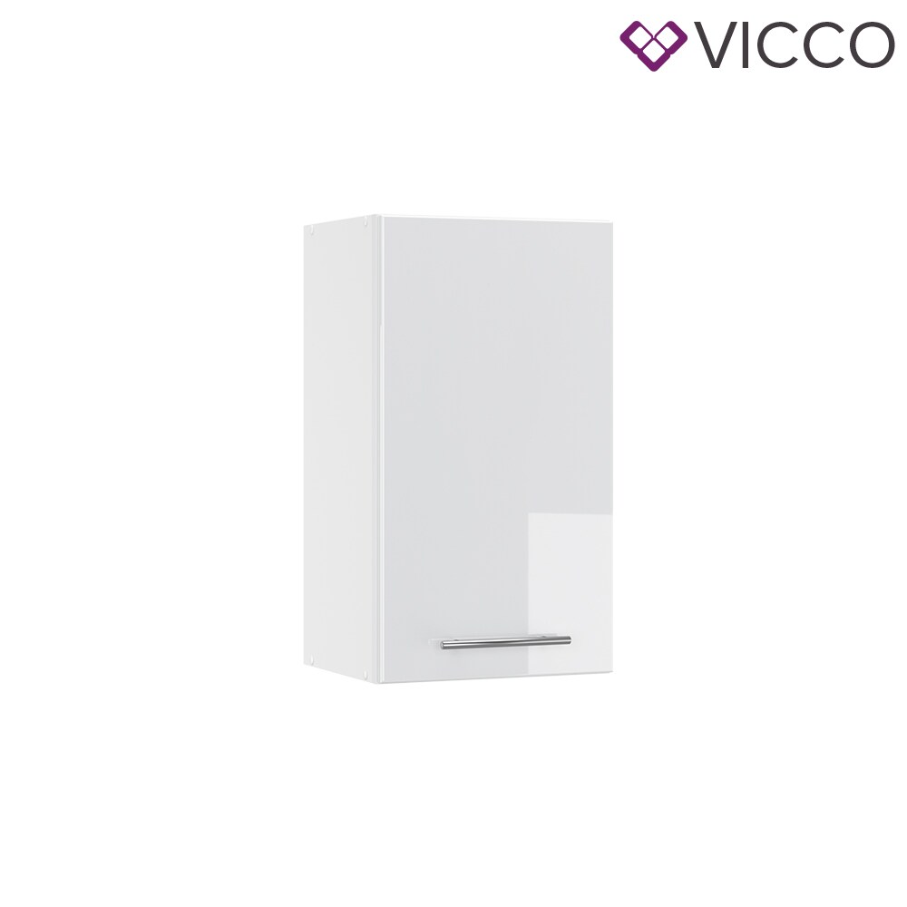 VICCO Hängeschrank 40 cm Weiß Küchenzeile Unterschrank Fame