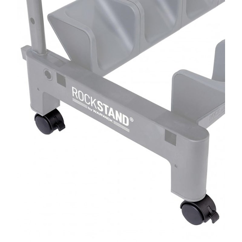 RockStand RS 20869 WHEEL set wieltjes met remmen voor modulaire gitaarstands