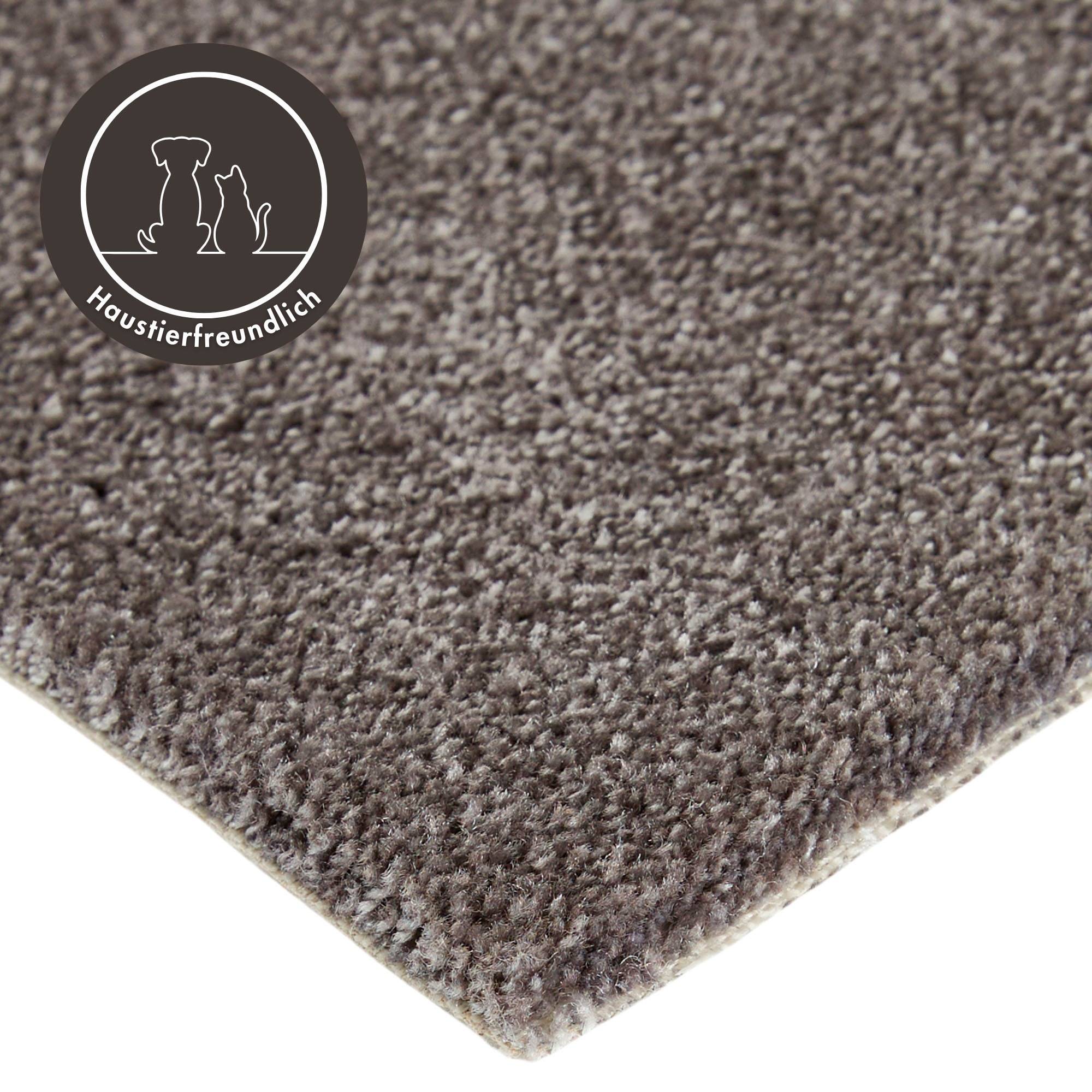 Andiamo Teppichboden »Levin, Velours, Made in Belgium« rechteckig 10 mm Höhe Uni Farben, Breite 400 cm oder 500 cm, weiche Qualität