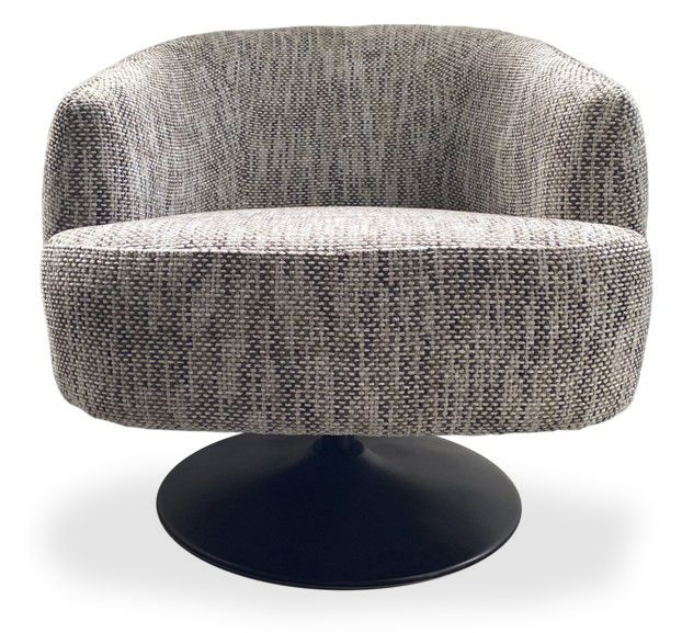 Fauteuil White-Grey Barga B76 x D82 x H75 cm