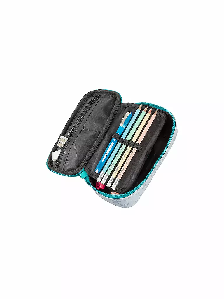 WALKER Schlamperbox - Federpenal  grau