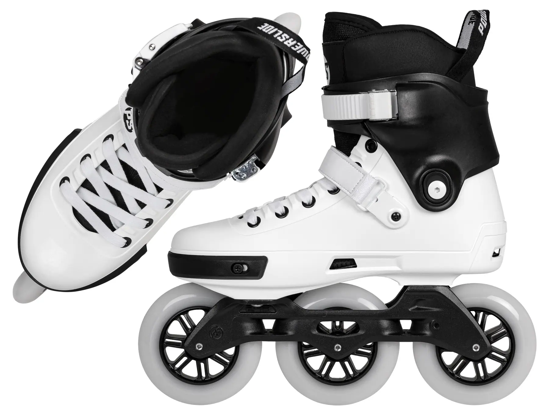 Powerslide Next Core Sort 110 Freeskates - Rulleskøjter Freeskate